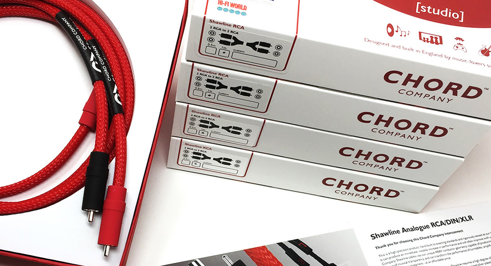 Chord Cable SignatureX Tuned ARAY Analogue RCA